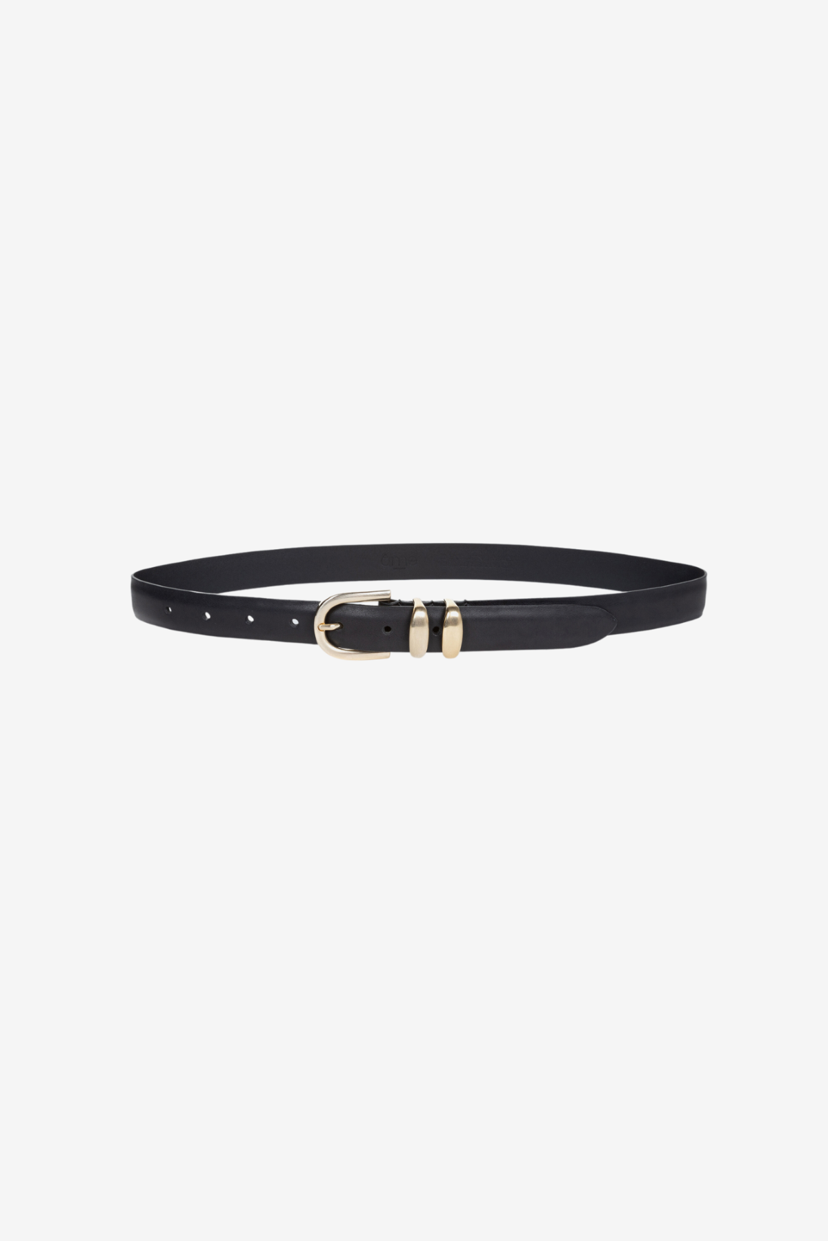 Ceinture en cuir Leon | Noir