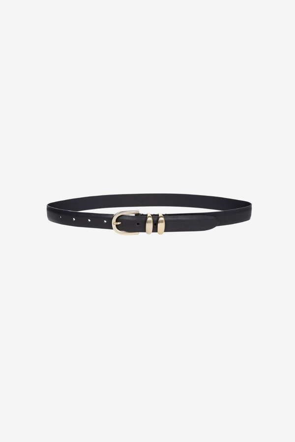 Ceinture en cuir Leon | Noir