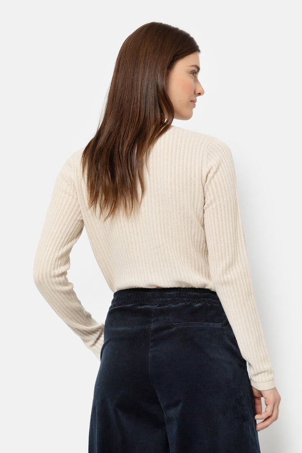 Kristie Pull boutonné | Beige