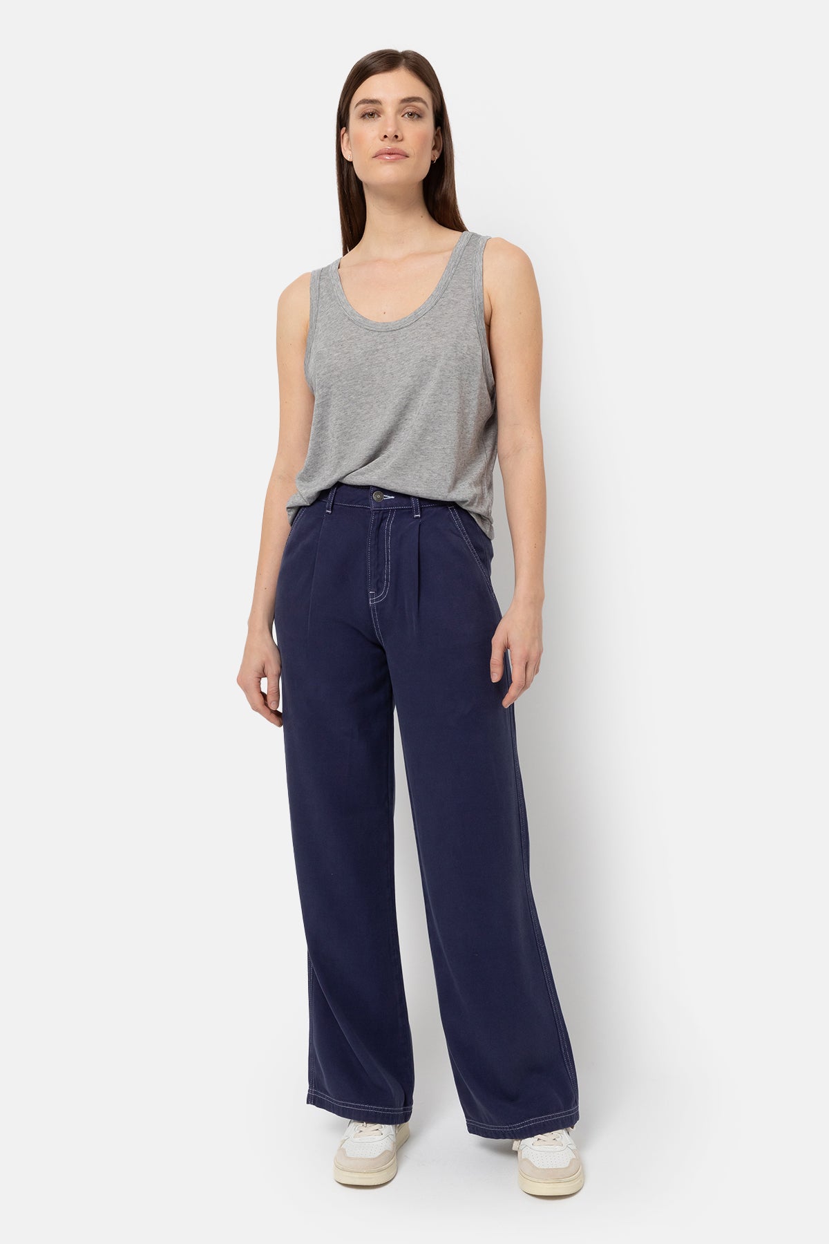 Kite Top | Marled Grey