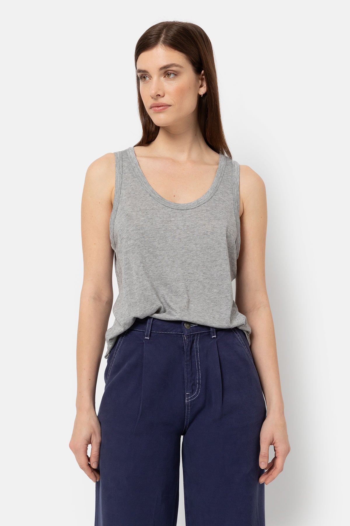 Kite Top | Marled Grey