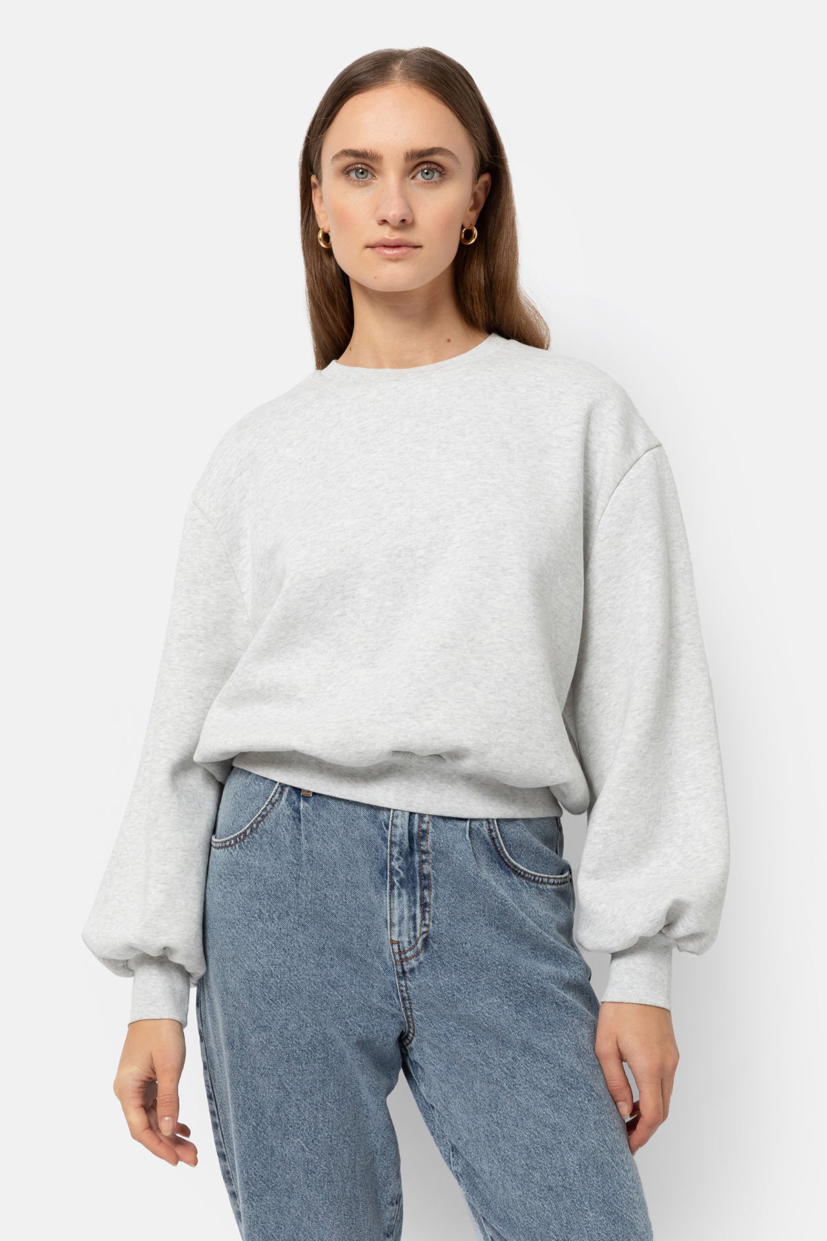 Clemence Sweatshirt | Marled Grey