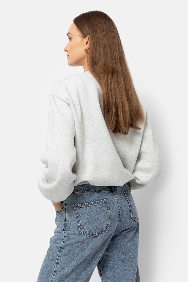 Clemence Sweatshirt | Marled Grey