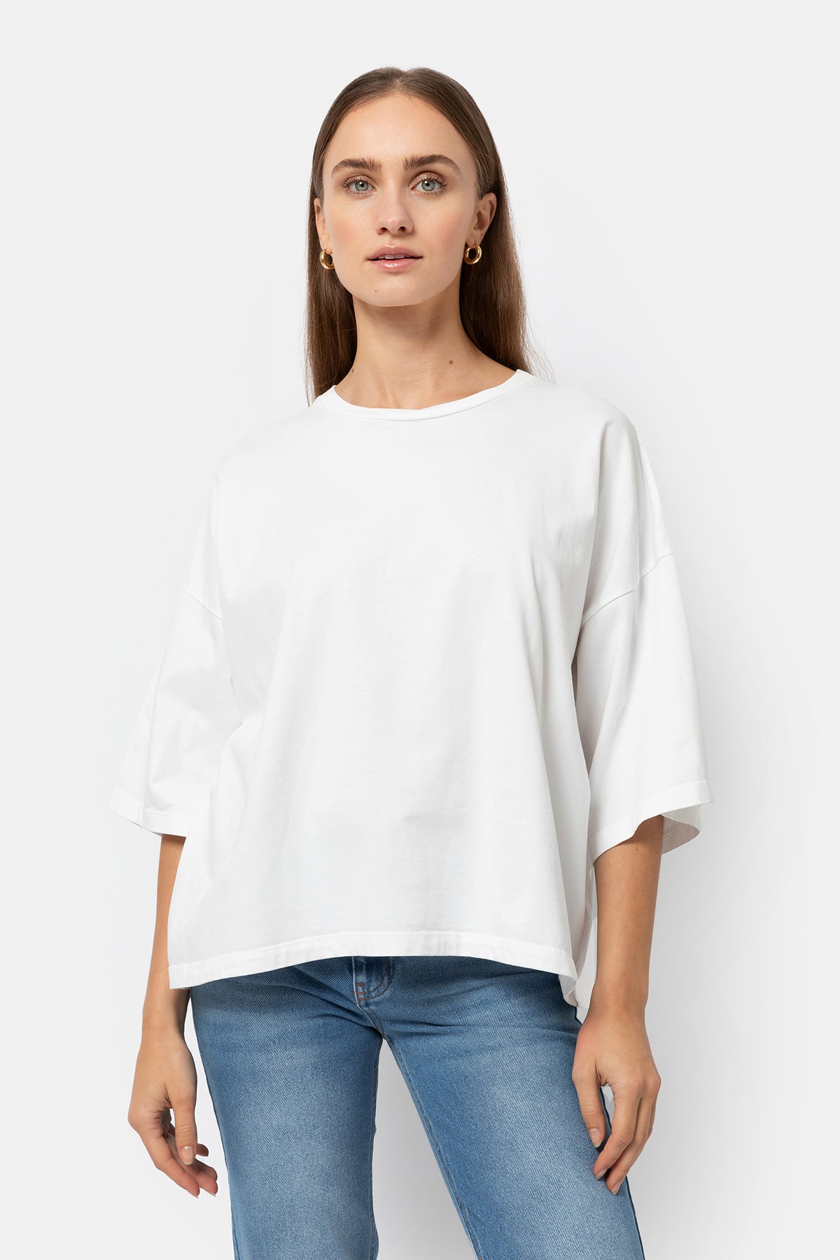T-shirt Eloise Boxy | Blanc