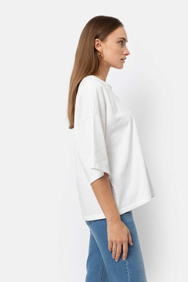 Eloise Boxy T-Shirt | White