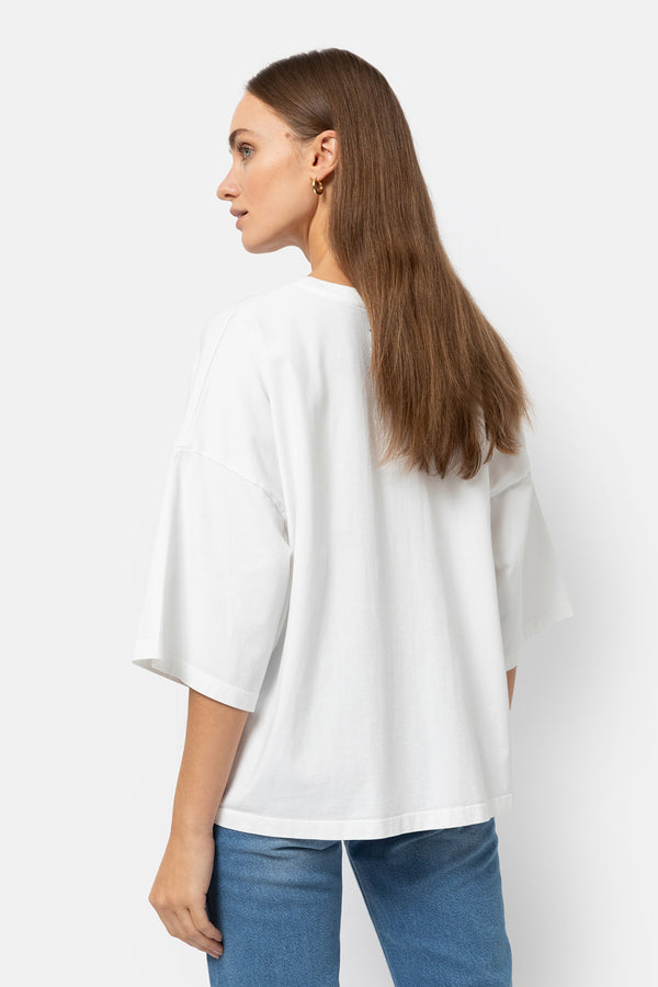 T-shirt Eloise Boxy | Blanc