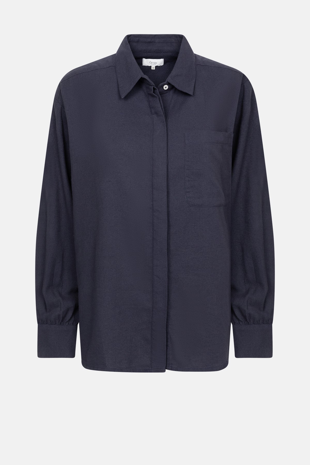 Chemise Daddy | Bleu clair en chambray