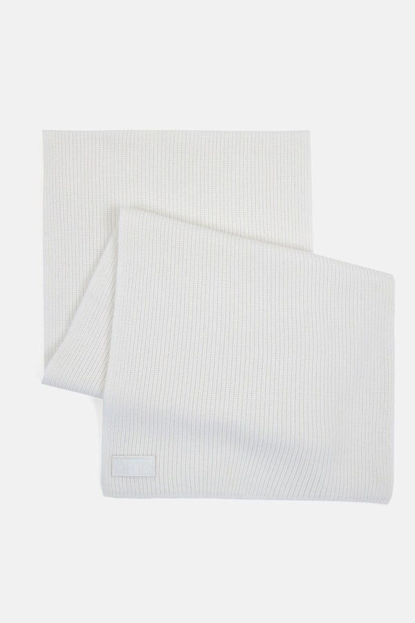 Edouard Merino Wool Scarf | Off White