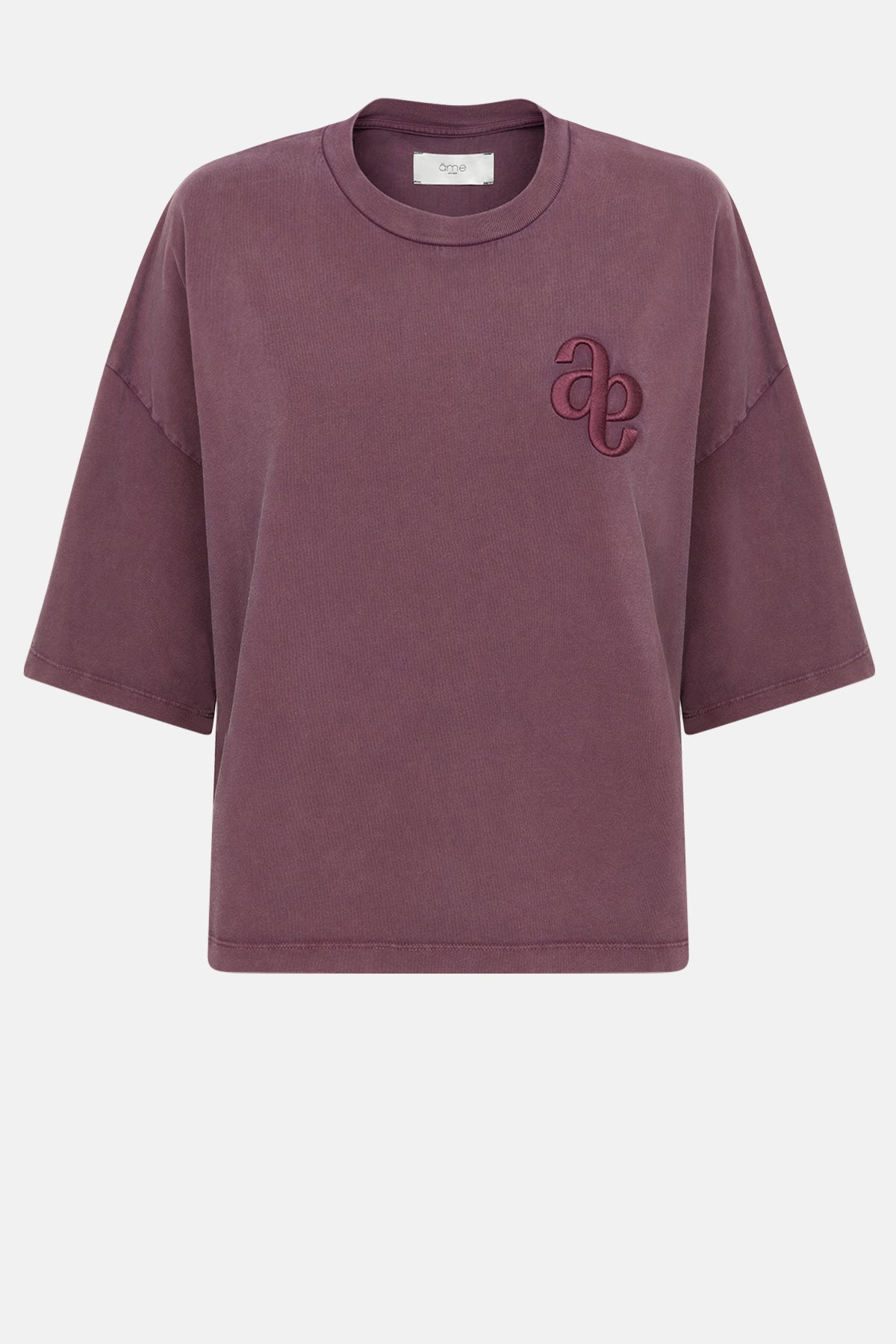 Eloise-A Boxy T-Shirt | Vintage Plum