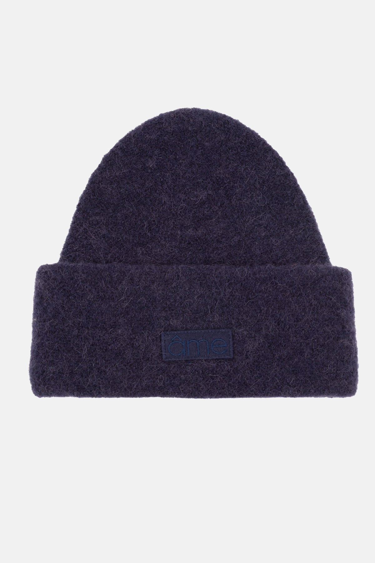 Bonnet en tricot Evrard | Bleu marine adouci