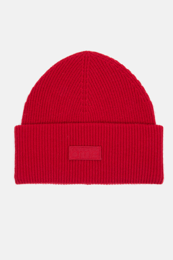 Bonnet en tricot Evrard | Rouge Toreador