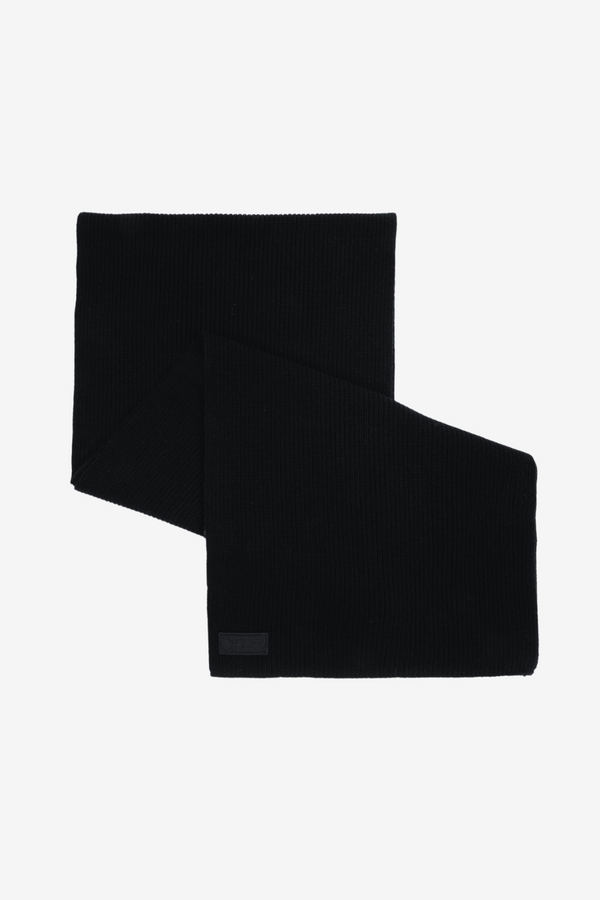 Edouard Merino Wool Scarf | Black