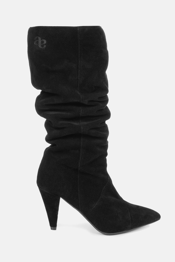Bottes en cuir suédé IBOOTS | Noir