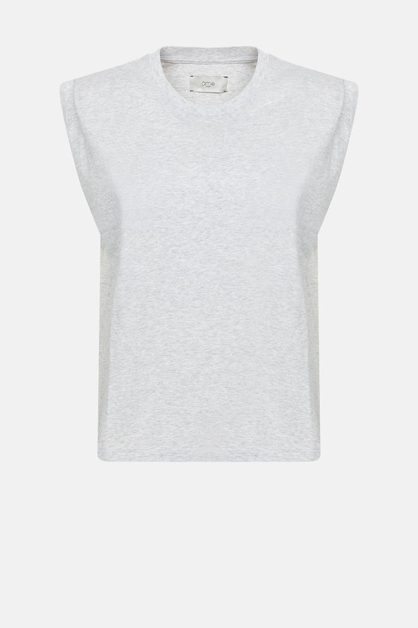 Kill Sleeveless T-shirt | Marled Grey