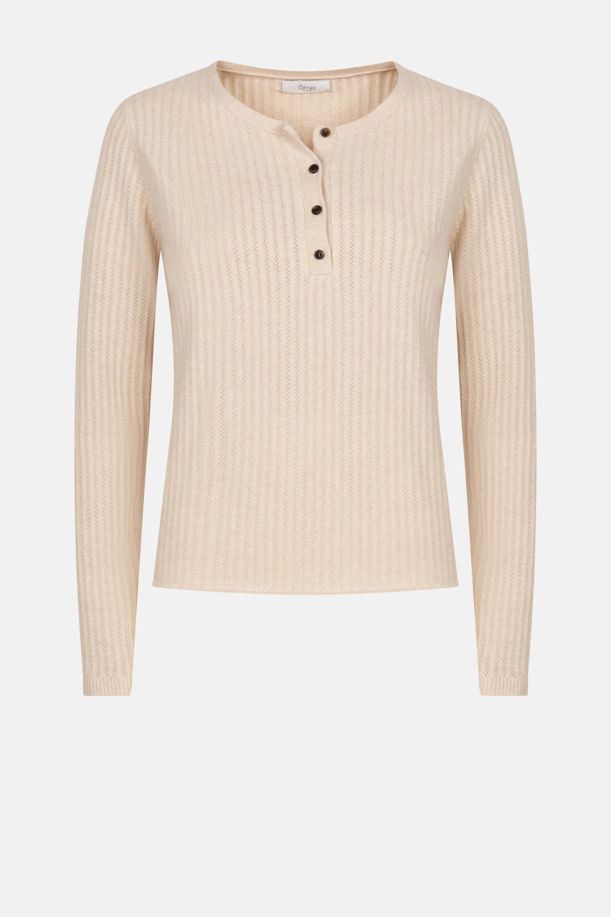 Kristie Pull boutonné | Beige