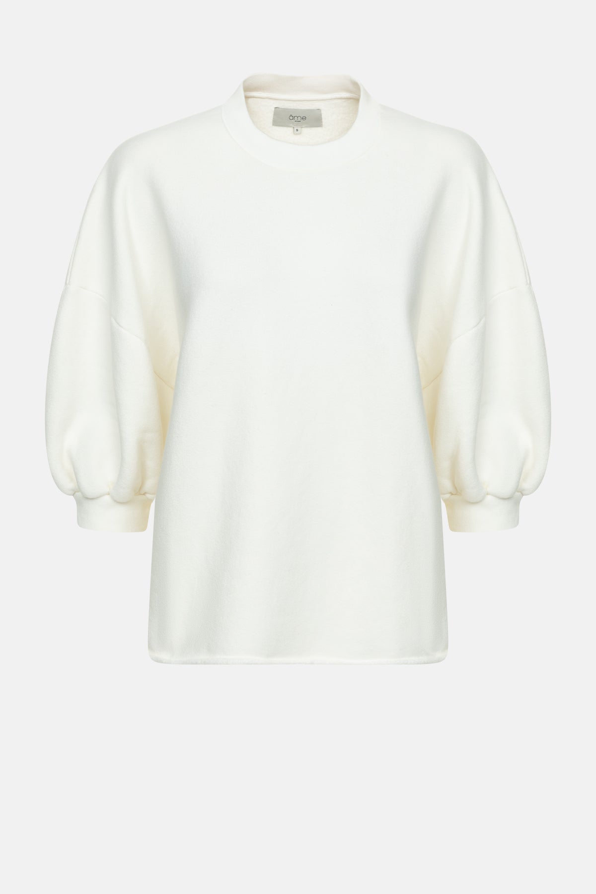 Liv Sweatshirt 3/4 Sleeves | Off White