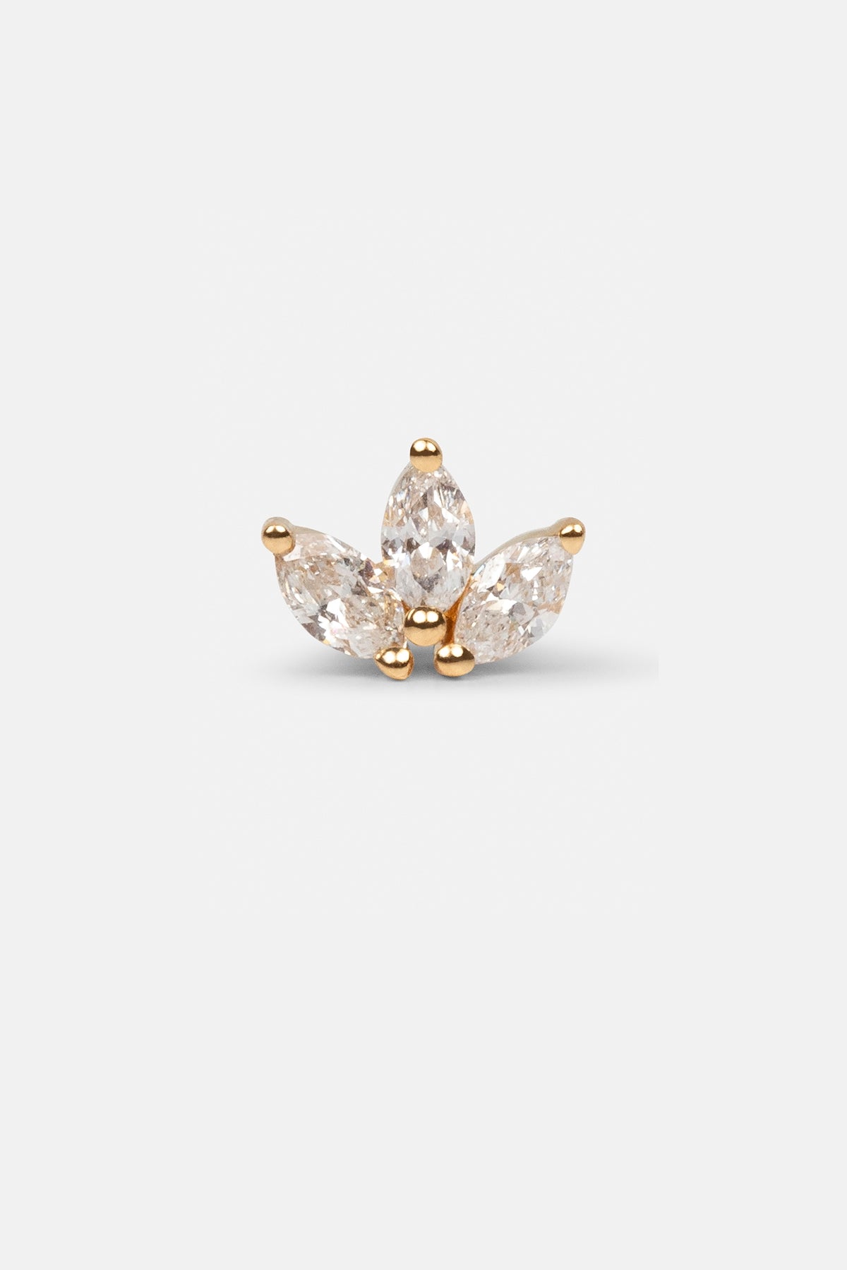 Clou de fleur de lotus | Or jaune
