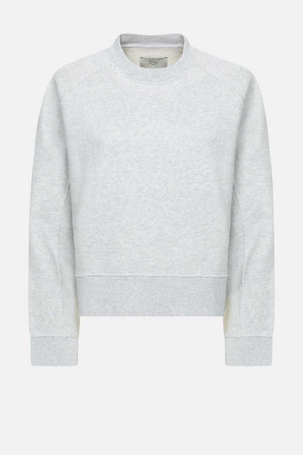 Mike Sweatshirt | Marled Grey