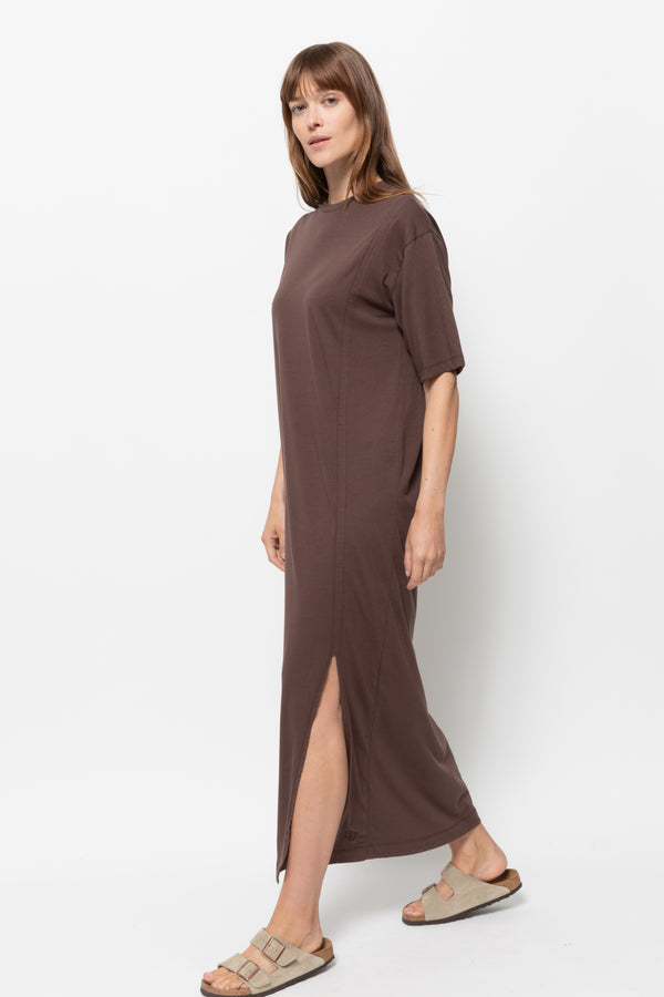Millie Robe T-Shirt | Marron