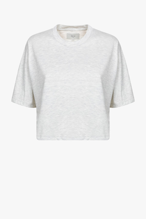 Moi T-Shirt | Marled Grey