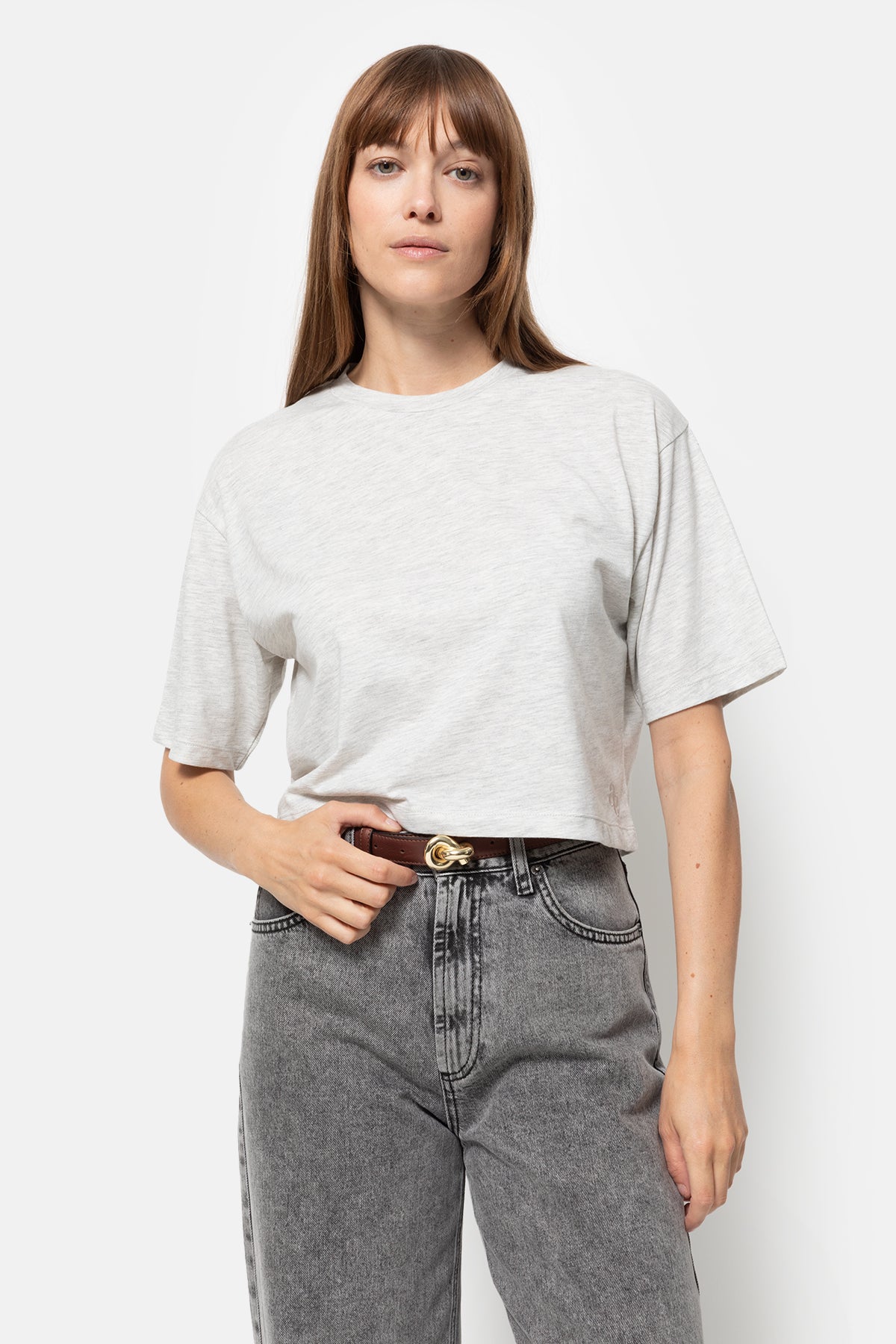 Moi T-Shirt | Gris marbré
