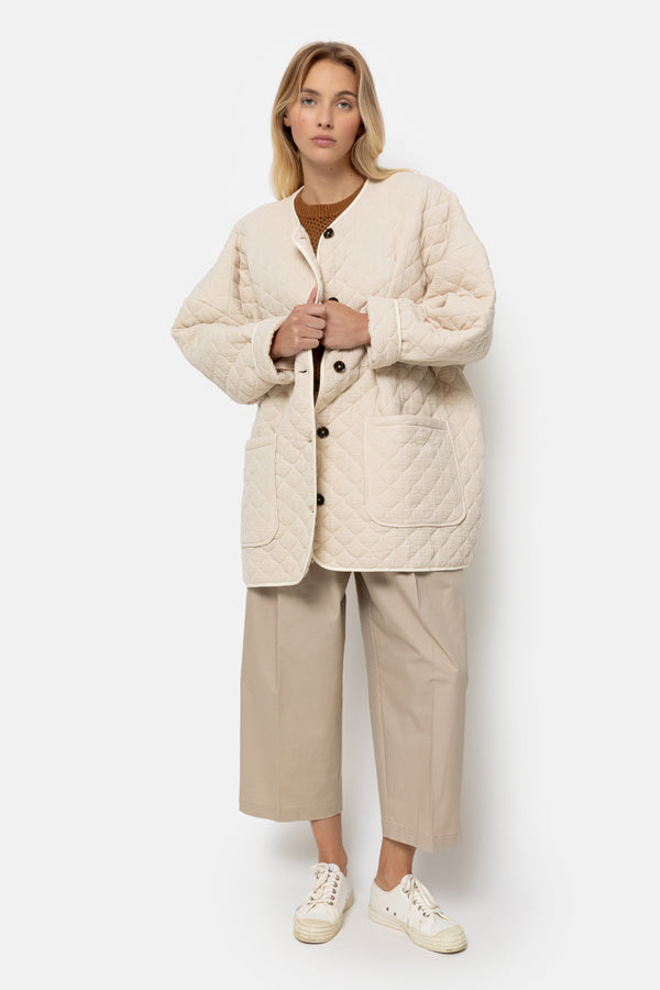 Hannah Veste oversize Teddy | Beige