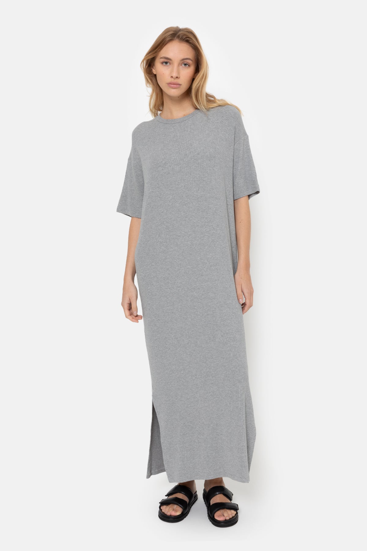 Robe Eva | Gris chiné