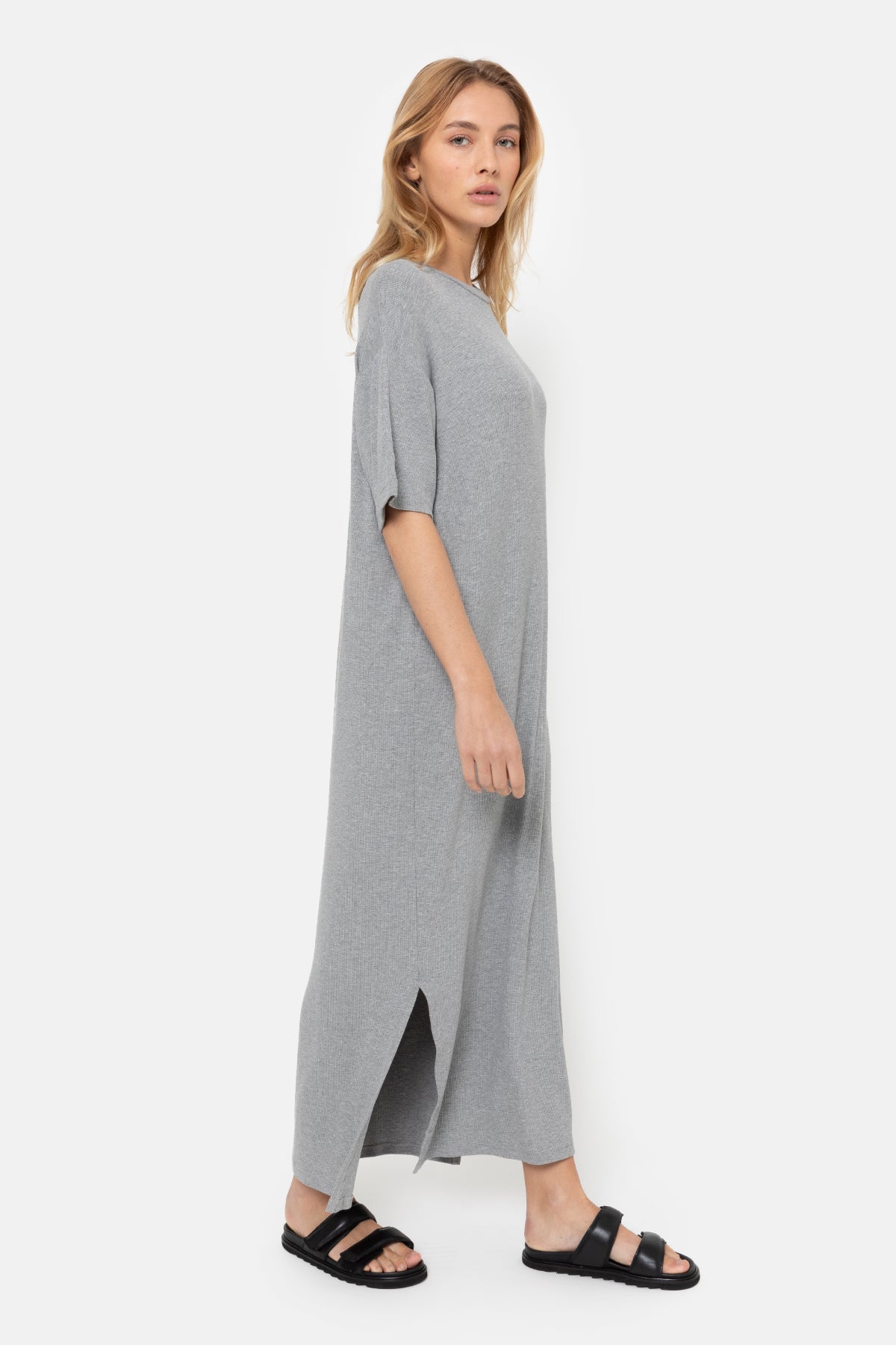 Robe Eva | Gris chiné