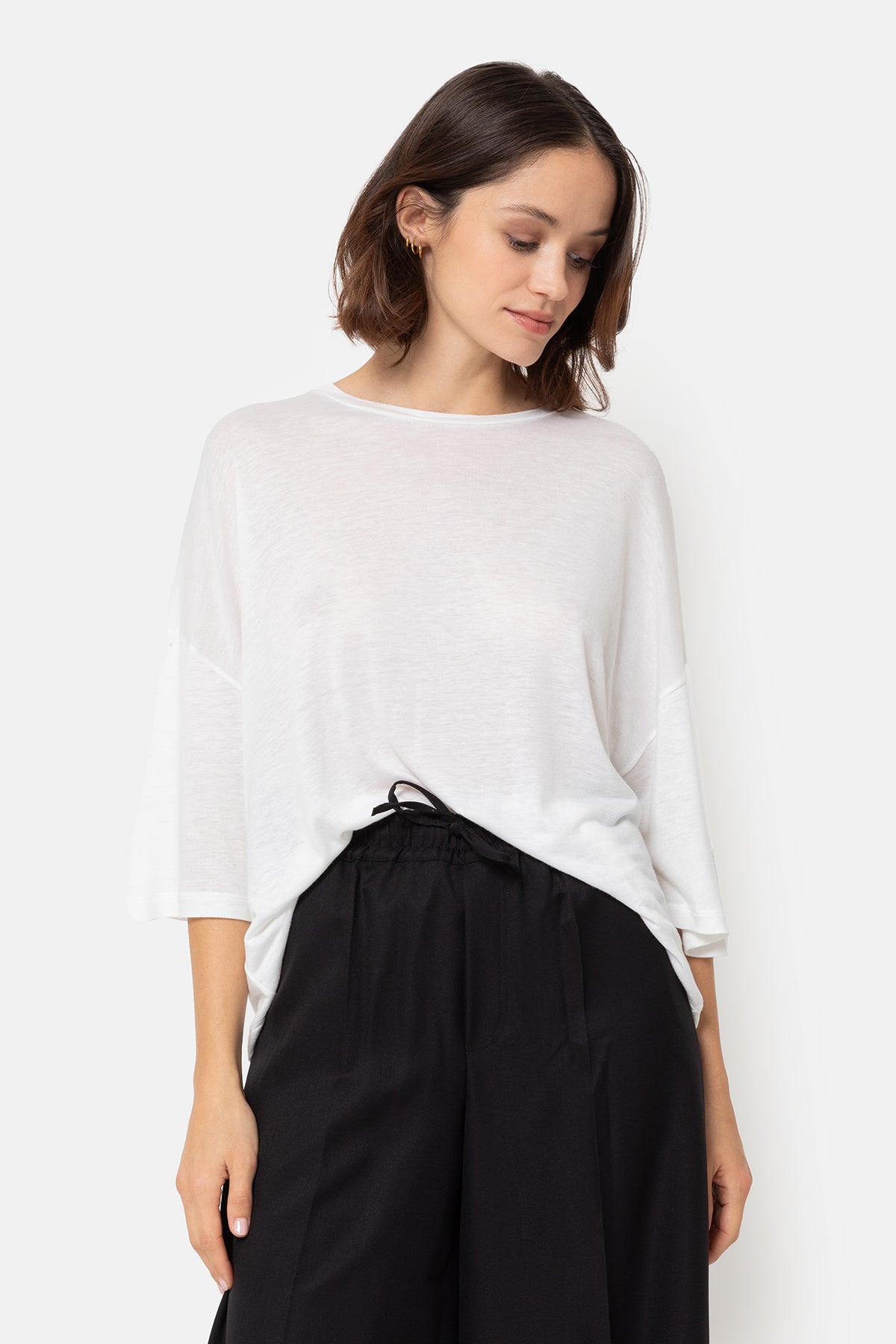 Klaxon Wooly T-shirt | White