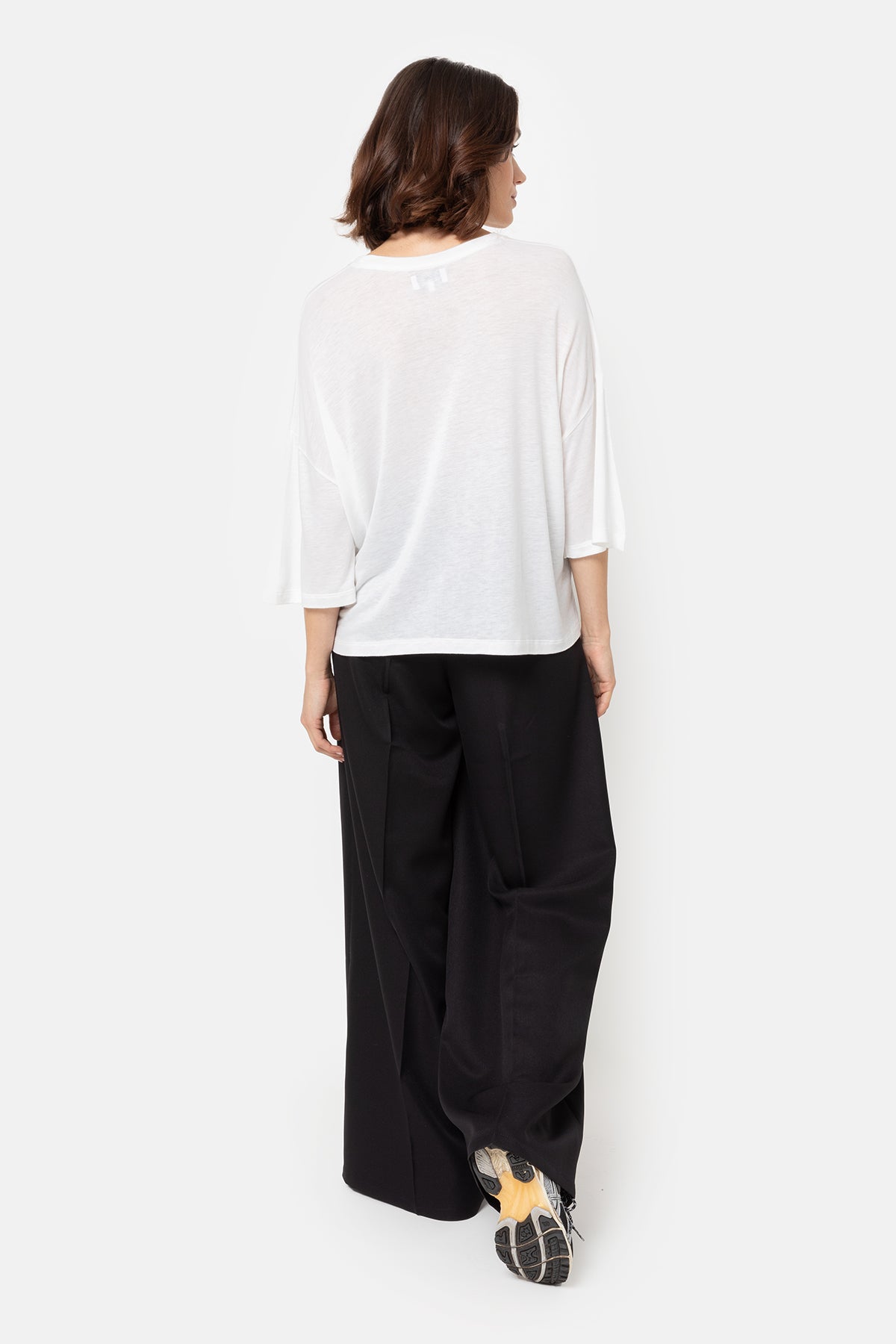 Klaxon Wooly T-shirt | White