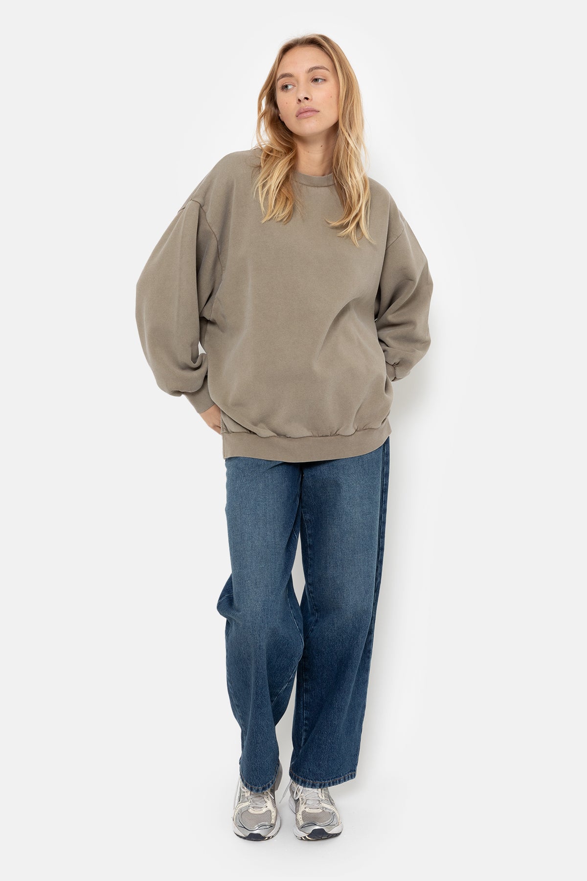 Ulla Oversized Sweatshirt | Vintage Taupe