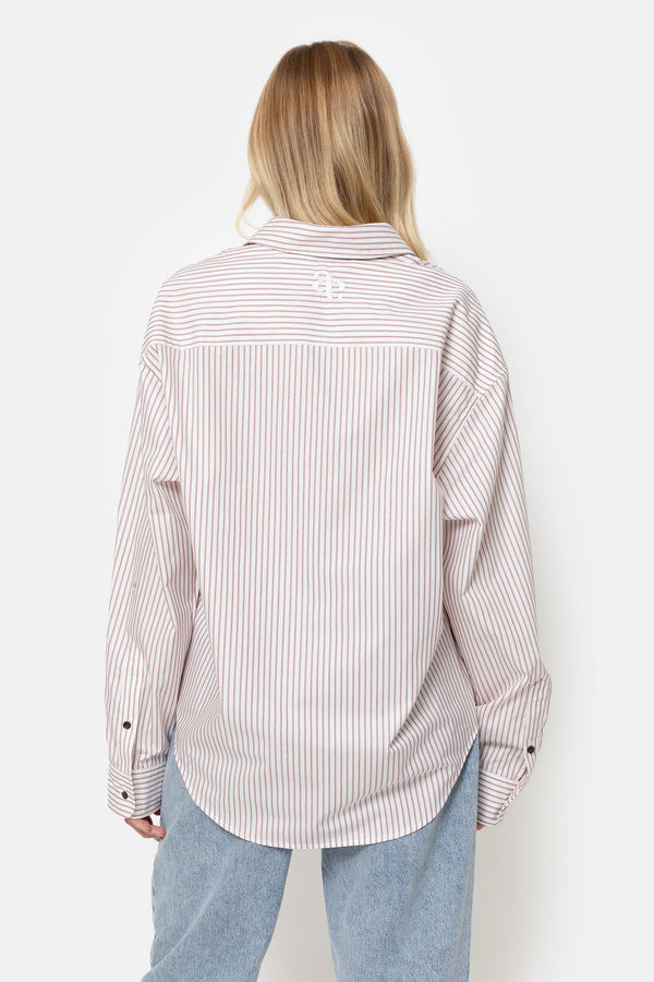Chemise Karakter | Rayures Blanches et rouges