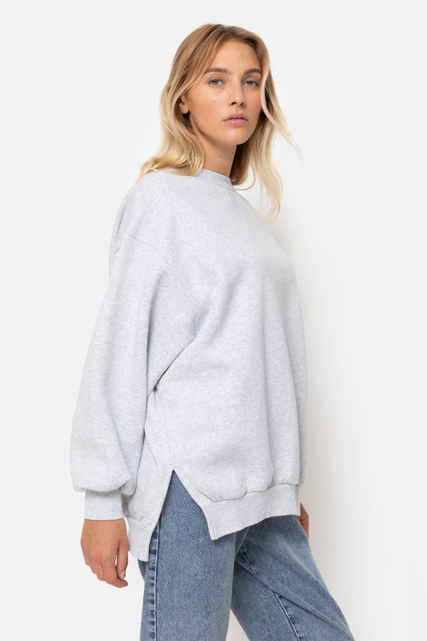 Sweatshirt Oversized Ulla | Gris Chiné