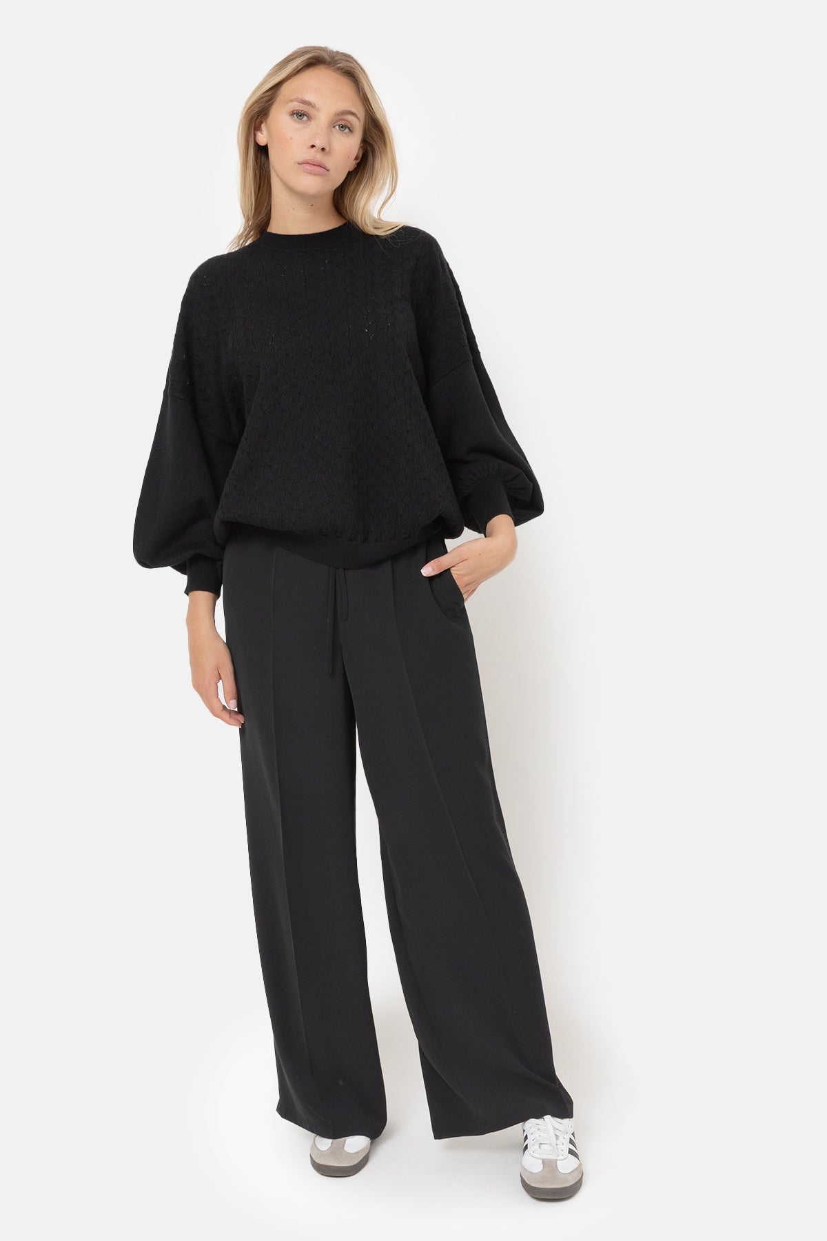 Jules Wide Pants | Black