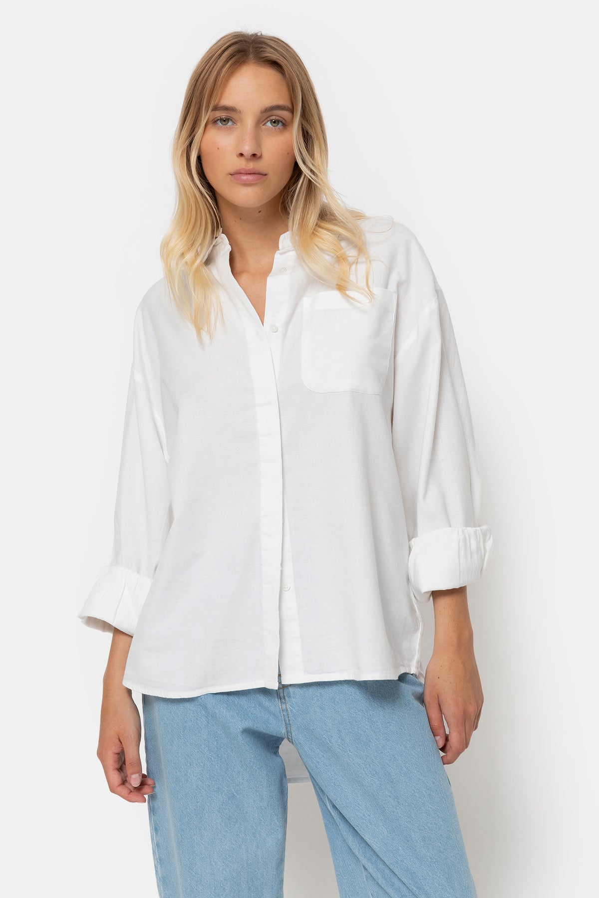 Chemise Daddy | Blanc cassé