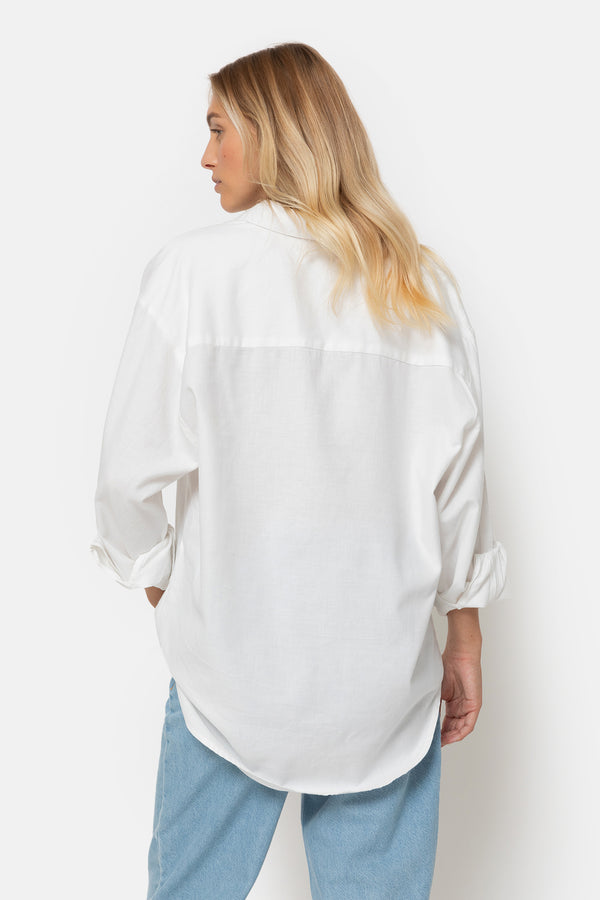 Chemise Daddy | Blanc cassé