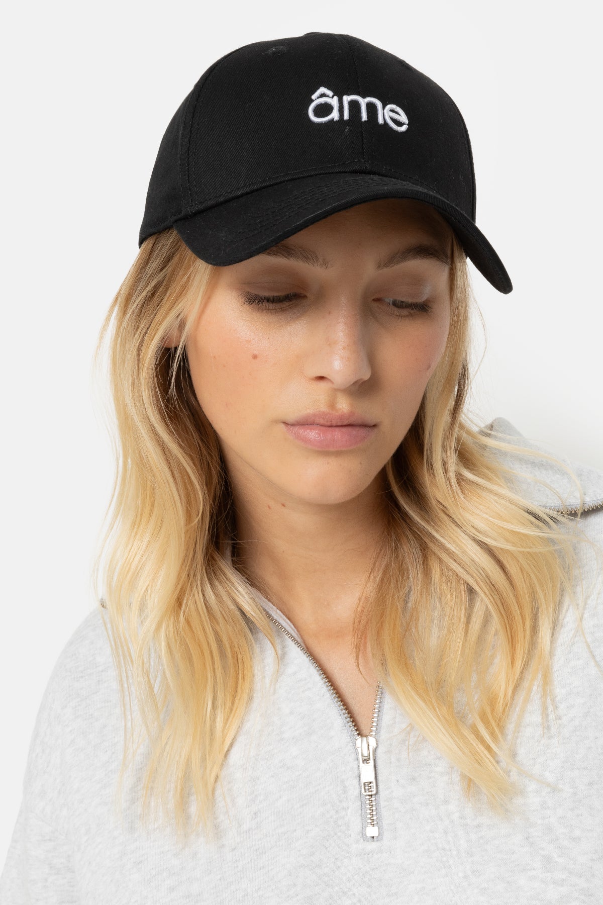 Brooklyn Cap | Noir avec logo blanc