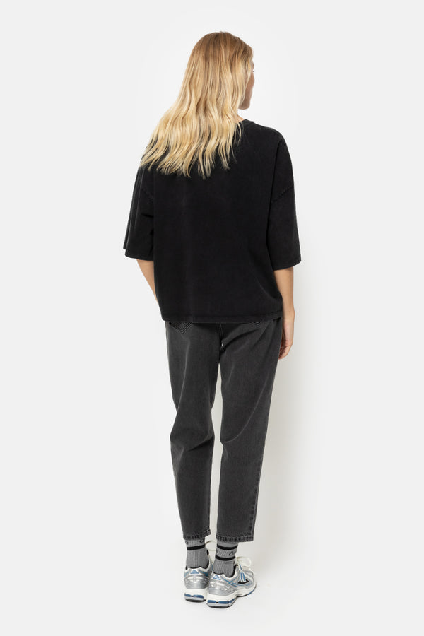 Eloise Boxy T-Shirt | Vintage Black