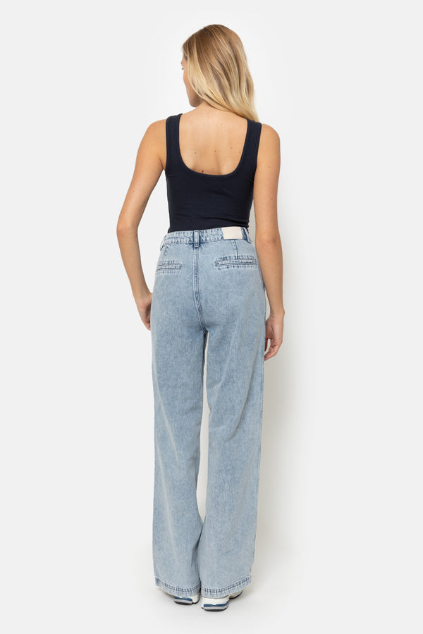 Kylie Pantalon Large | Bleu Clair