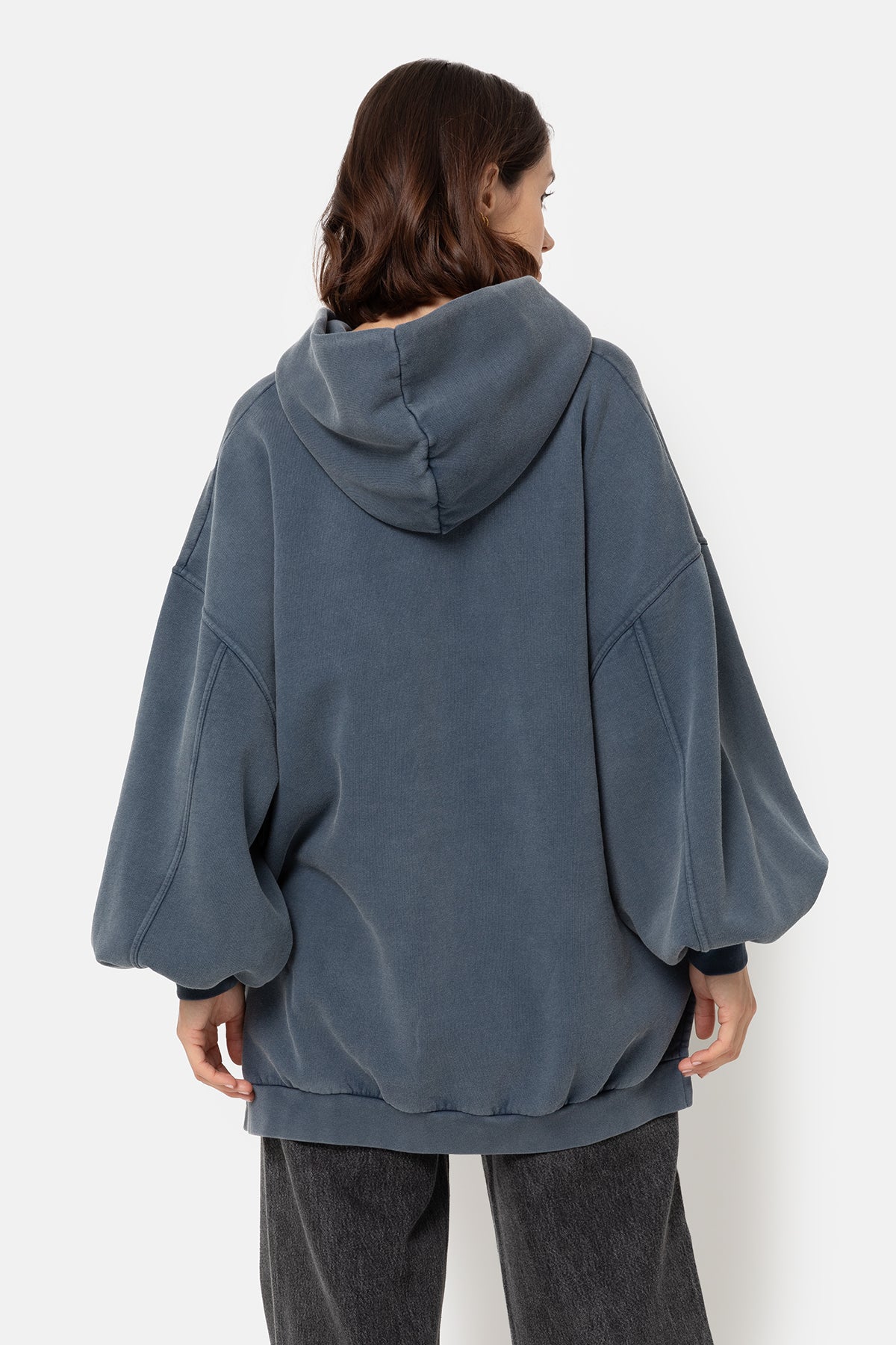 Luis Oversized Hoodie | Vintage Navy
