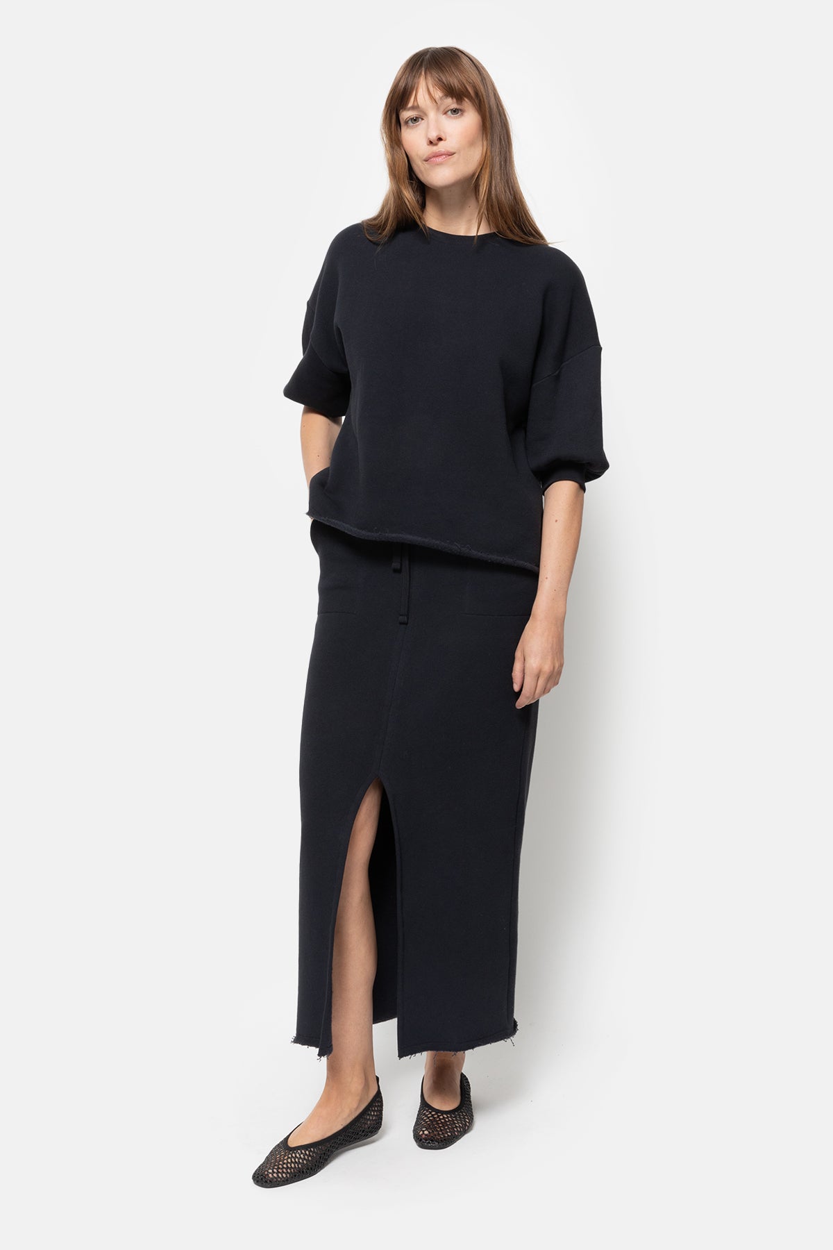 Memphis Sweat Skirt | Navy Blue