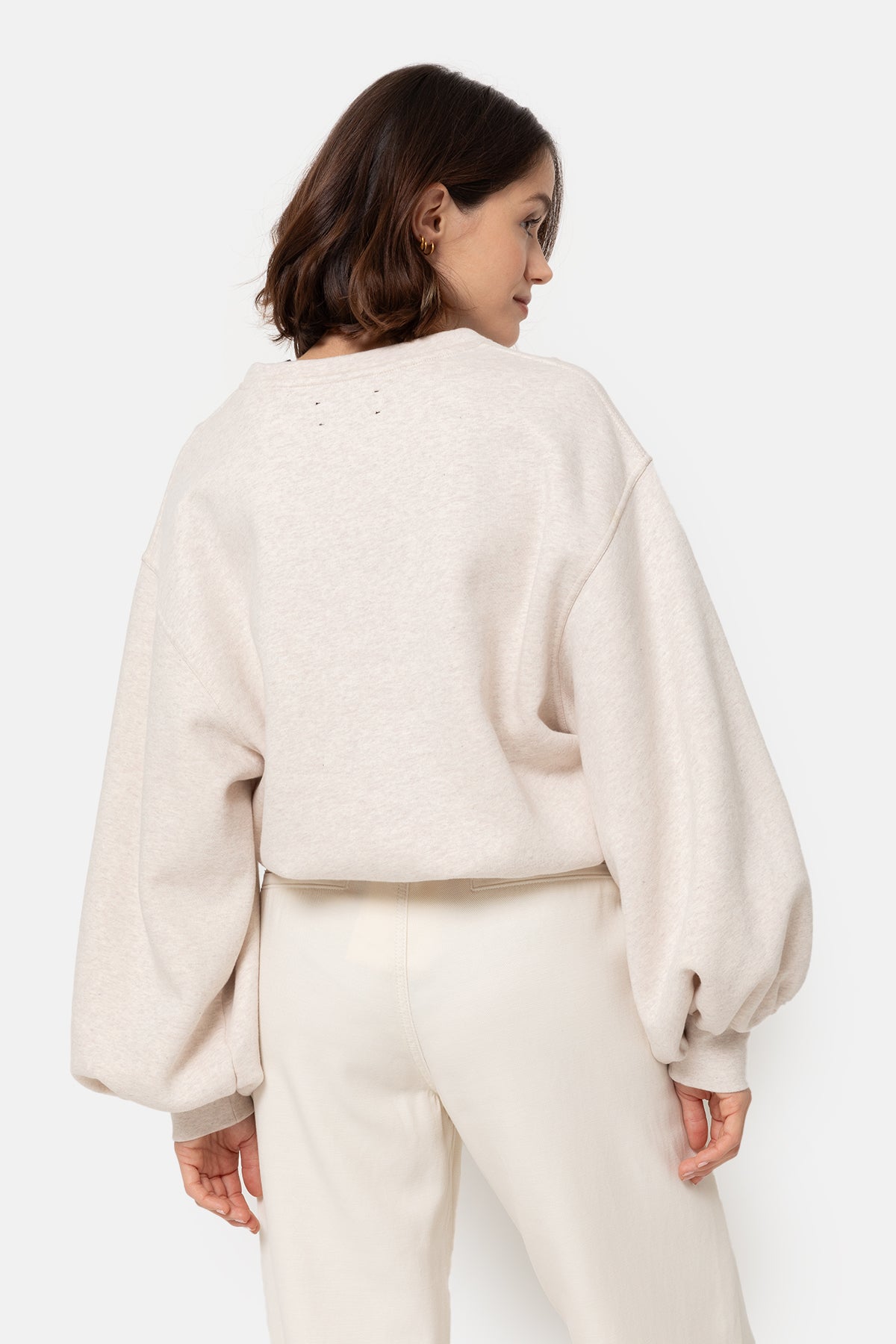 Kim Sweatshirt | Marled Ivory