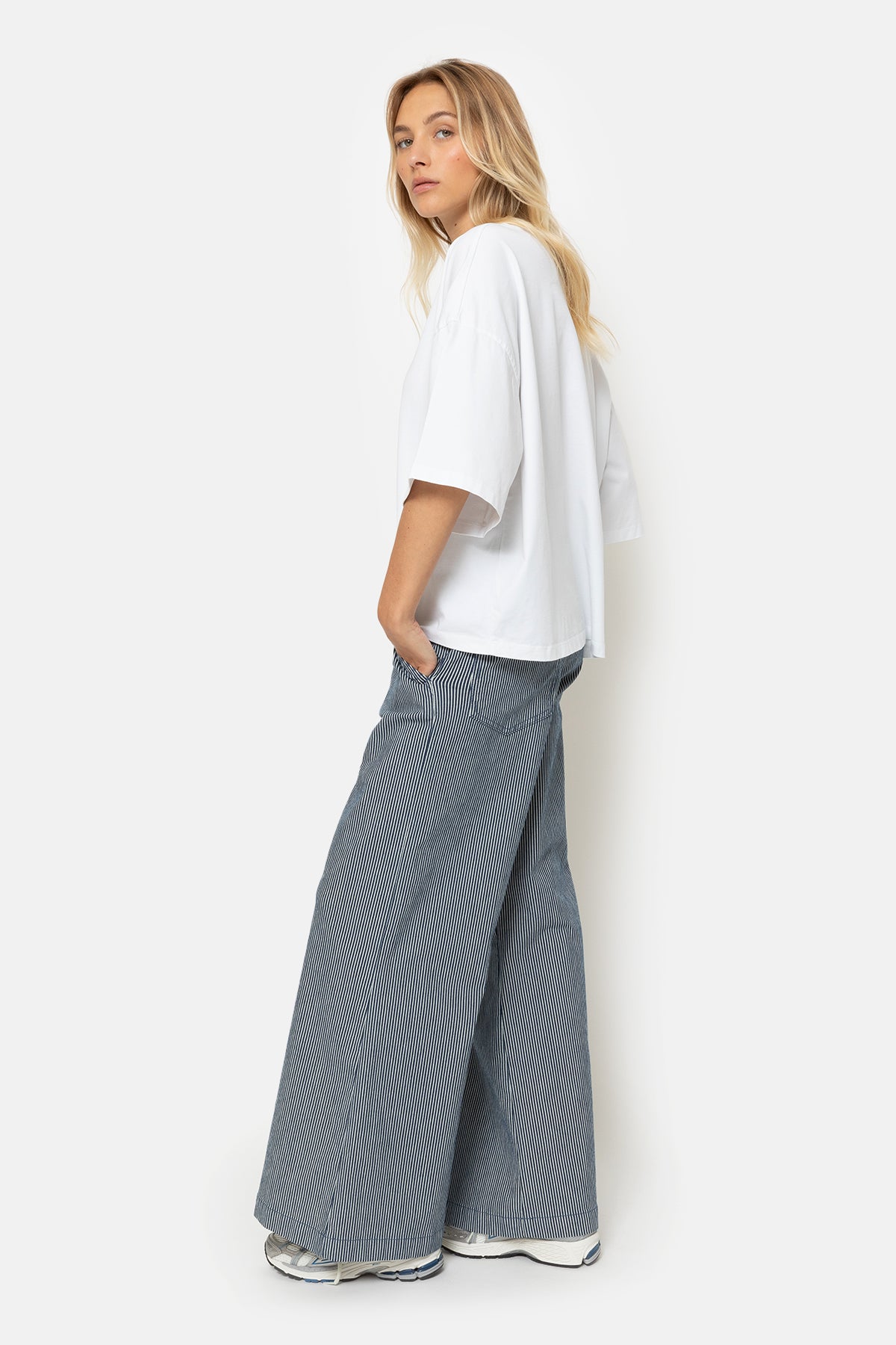 Kevin Pantalon Large | Rayures