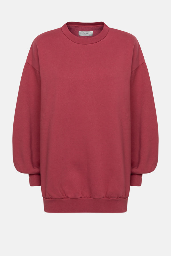 Ulla Oversized Sweatshirt | Dark Pink