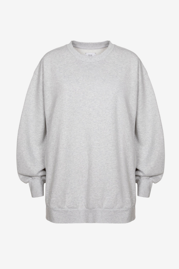 Ulla Oversized Sweatshirt | Marled Grey