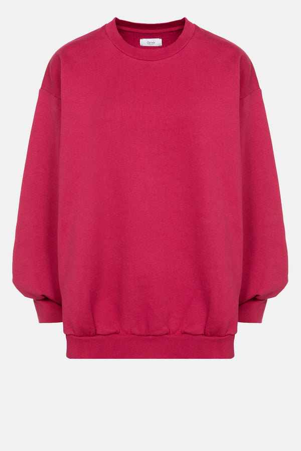 Ulla Oversized Sweatshirt | Bright Pink
