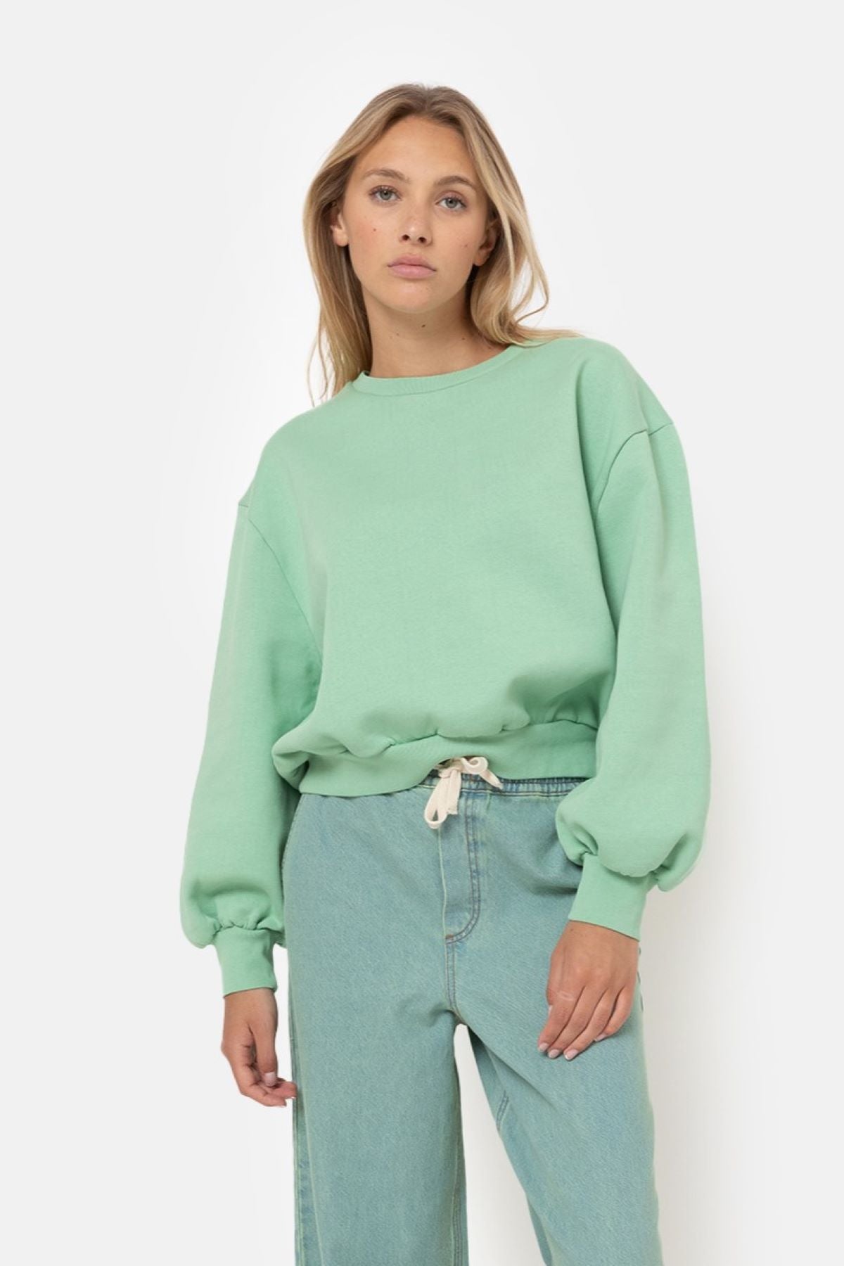 Clemence Sweatshirt | Light Green