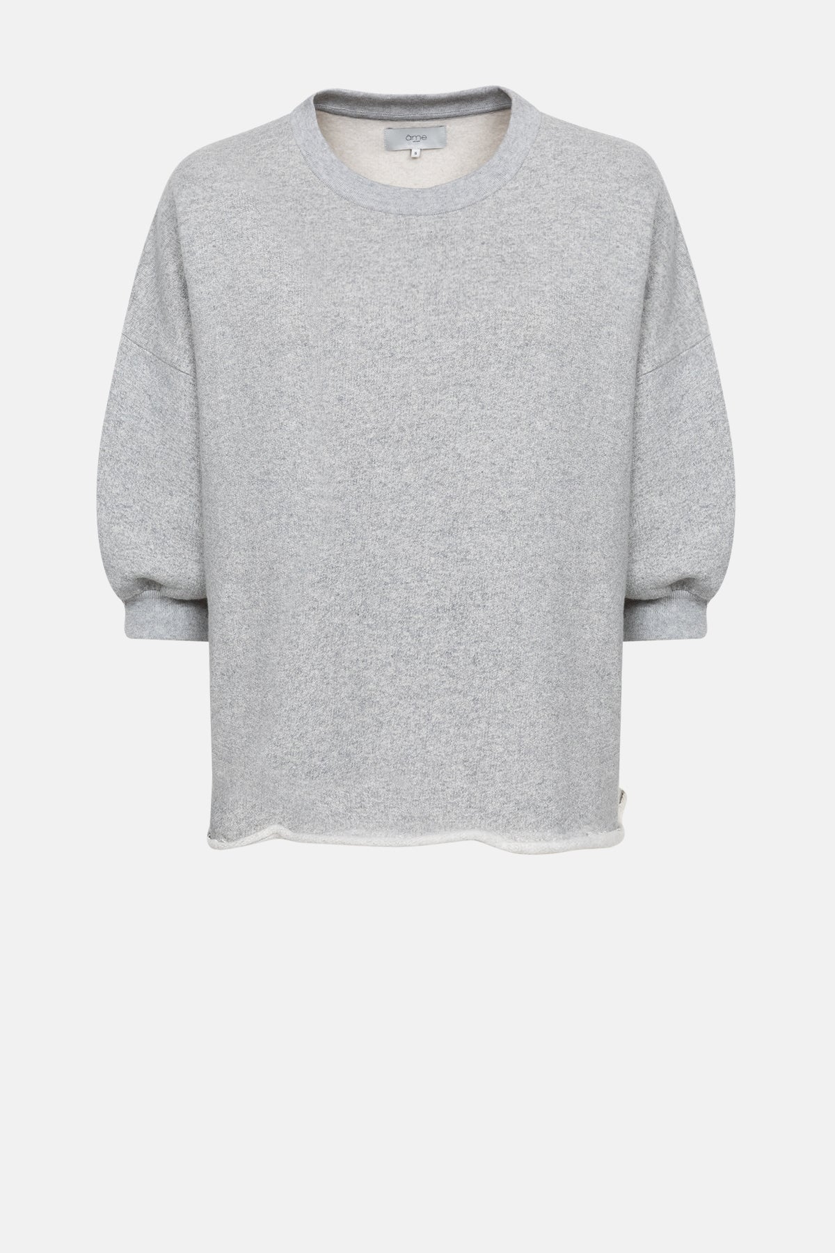 Liv Sweatshirt 3/4 Sleeves | Marled Grey