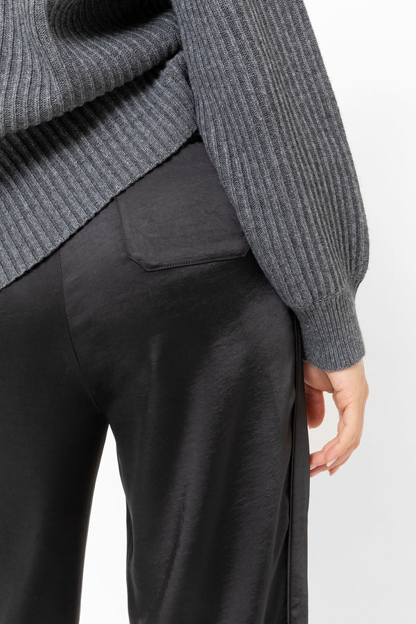 Pantalon large Hudson | Noir