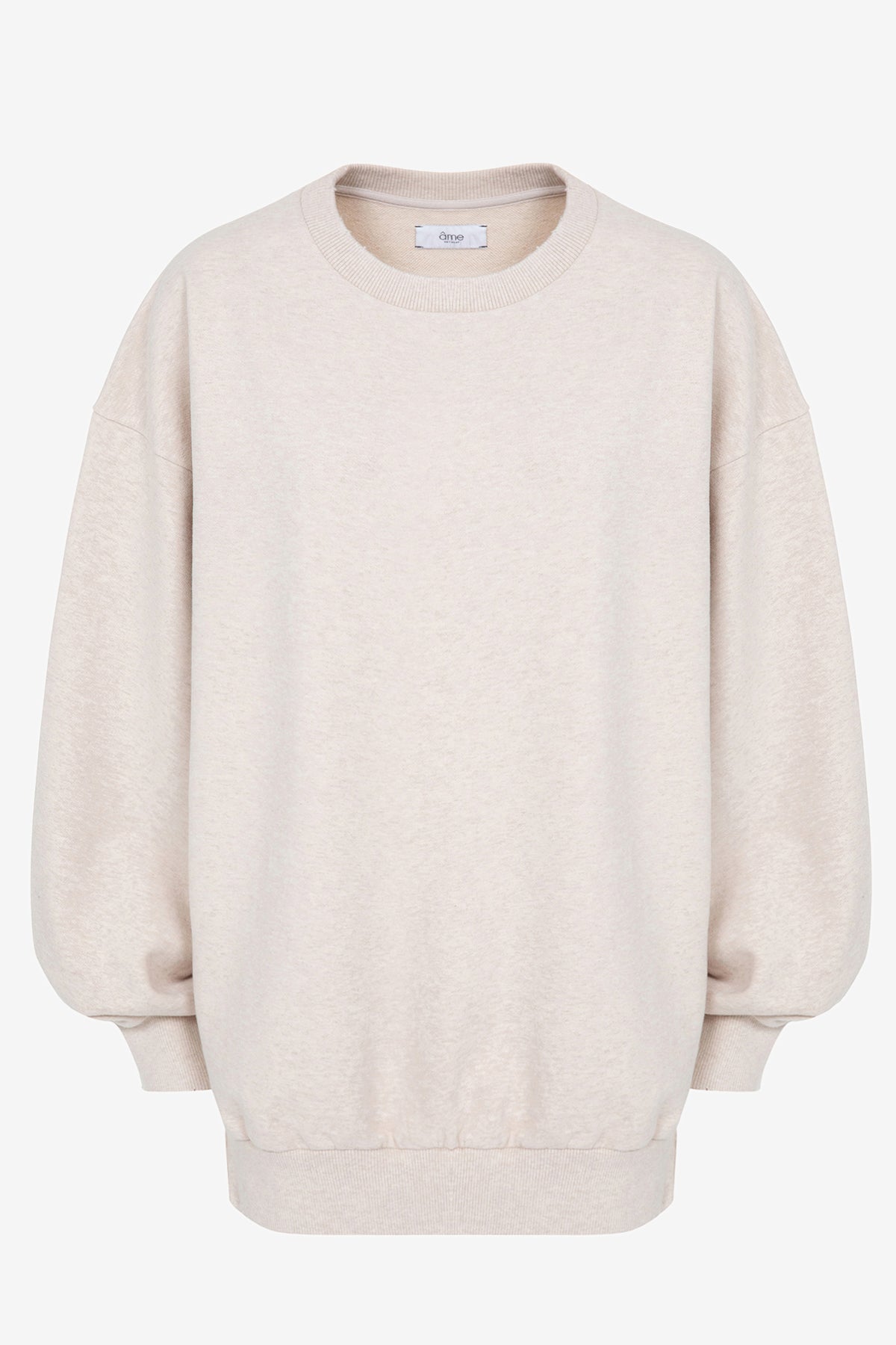 Ulla Oversized Sweatshirt | Marled Ivory
